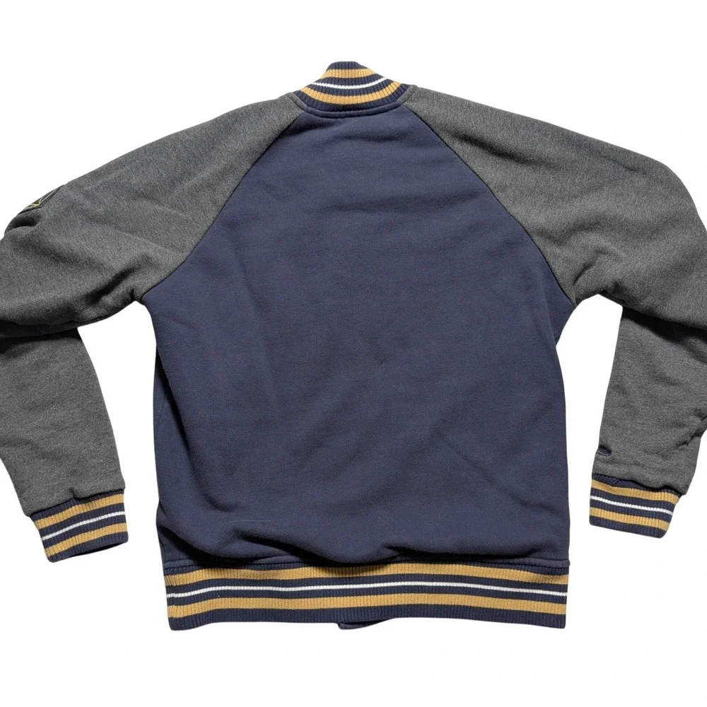 Mitchell & Ness Notre Dame Fighting Irish College Vault Varsity Jacket Navy M